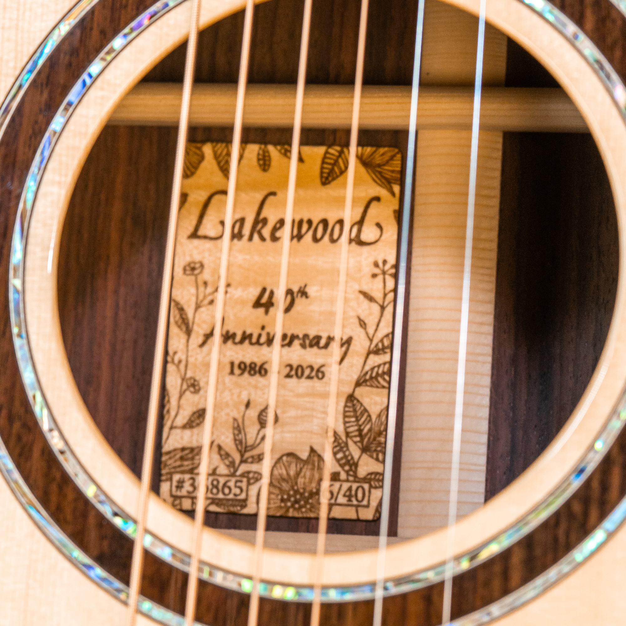 40 anni di Lakewood Guitars – Il modello celebrativo